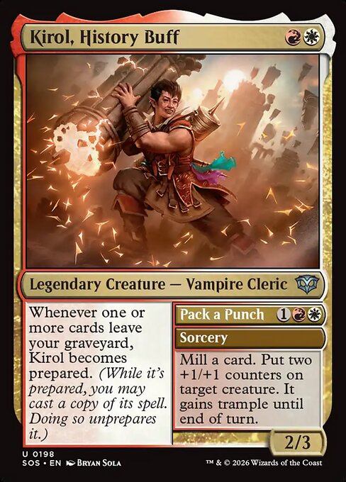 Kirol, History Buff // Pack a Punch - Secrets of Strixhaven #198