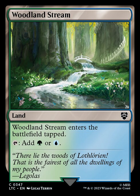 Woodland Stream - Tales of Middle-earth Commander #347