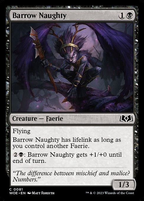 Barrow Naughty - Wilds of Eldraine #81