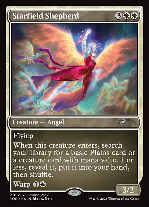 Starfield Shepherd Edge of Eternities Magic: The Gathering card image