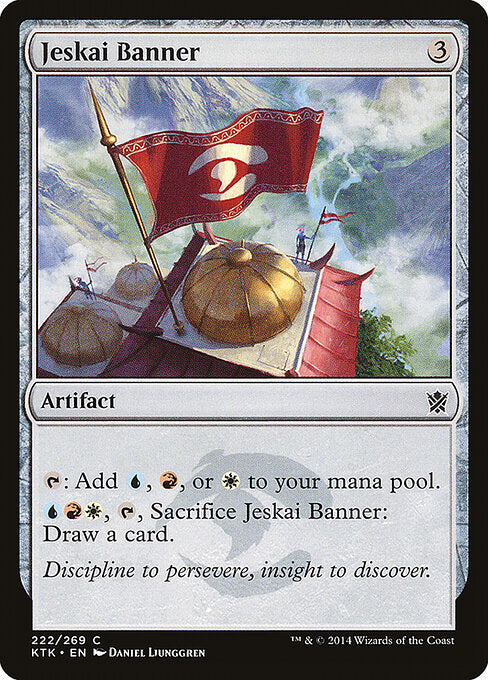 Jeskai Banner Khans of Tarkir Magic: The Gathering card image