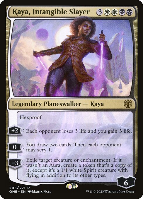 Kaya, Intangible Slayer - Phyrexia: All Will Be One #205