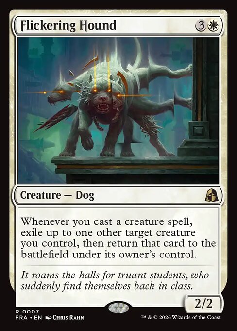 Flickering Hound - Reality Fracture - Non-Foil