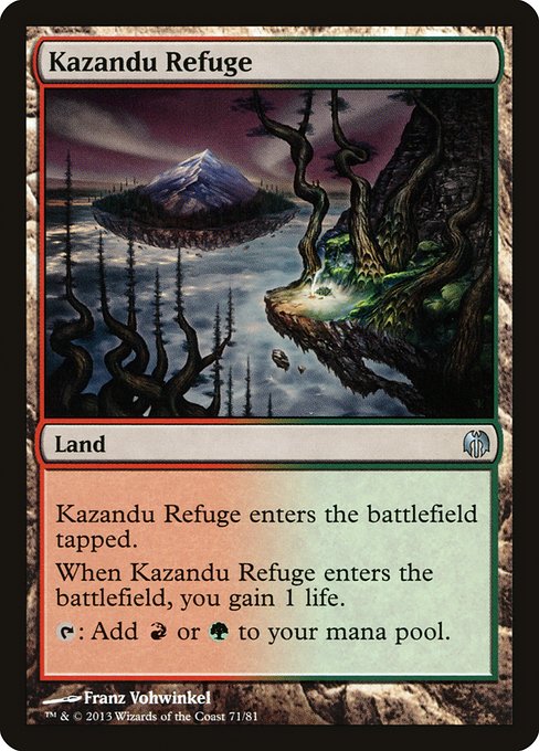 Kazandu Refuge - Duel Decks: Heroes vs. Monsters #71