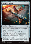 Meteor Sword Avatar: The Last Airbender Magic: The Gathering card image