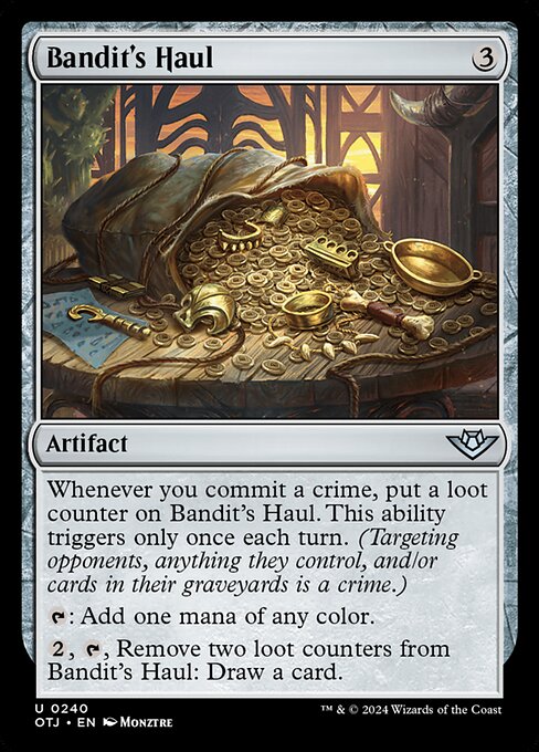 Bandit's Haul Outlaws of Thunder Junction Magic: The Gathering card image