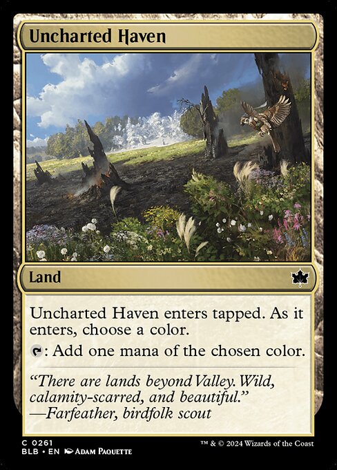 Uncharted Haven - Bloomburrow #261