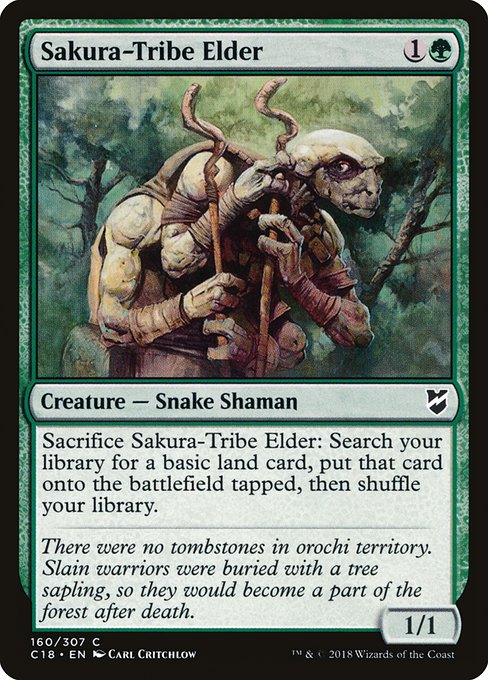 Sakura-Tribe Elder - Commander 2018 #160