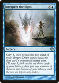 Interpret the Signs - Journey into Nyx #43 Magic: The Gathering card image