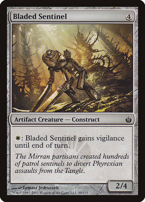 Bladed Sentinel - Mirrodin Besieged #98