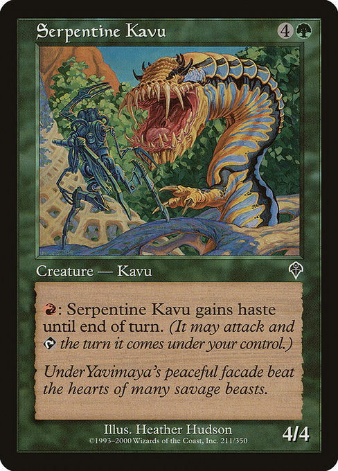 Serpentine Kavu - Invasion #211