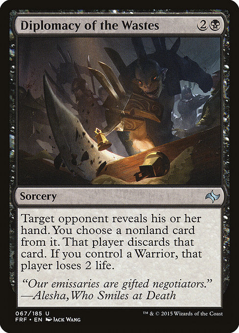 Diplomacy of the Wastes - Fate Reforged #67