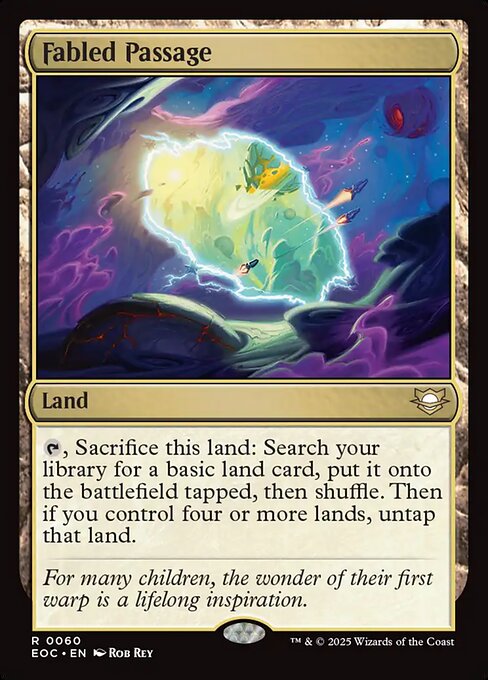Fabled Passage - Edge of Eternities Commander #60