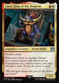 Giott, King of the Dwarves Final Fantasy Magic: The Gathering card image