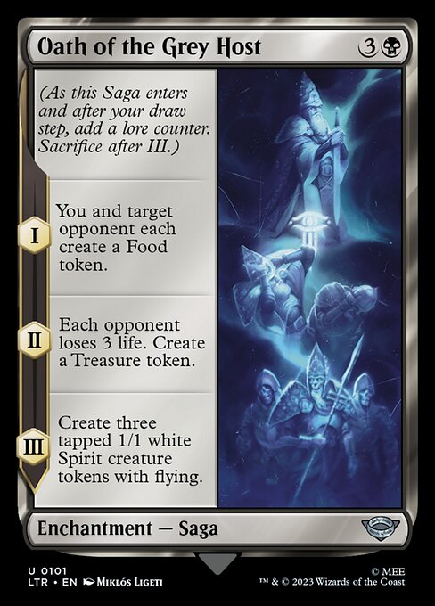 Oath of the Grey Host The Lord of the Rings: Tales of Middle-earth Magic: The Gathering card image