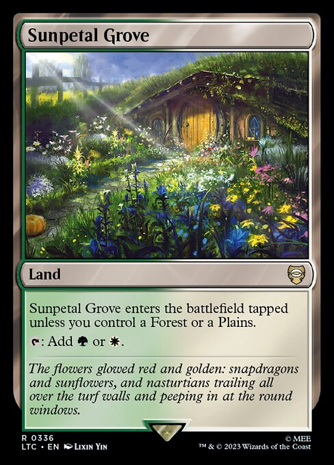 Sunpetal Grove - Tales of Middle-earth Commander #336