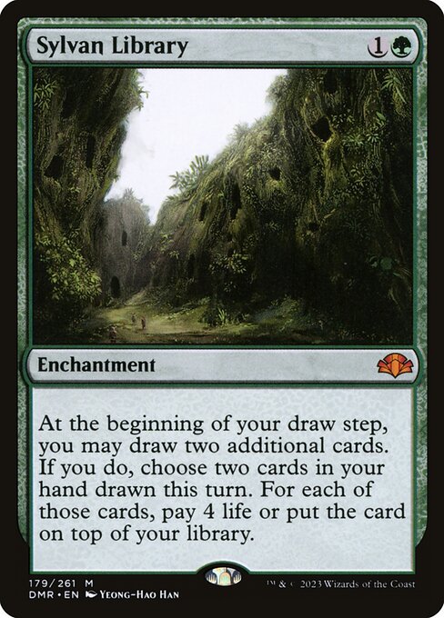 Sylvan Library - Dominaria Remastered #179