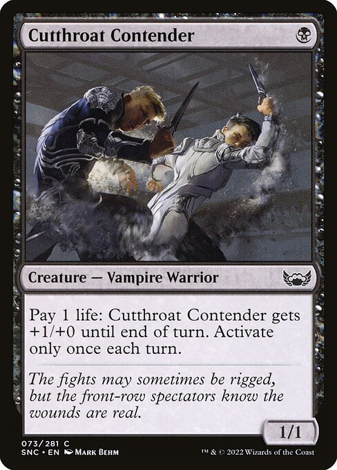 Cutthroat Contender - Streets of New Capenna #73