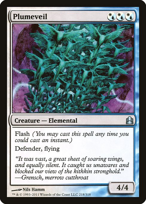 Plumeveil - Commander 2011 #218