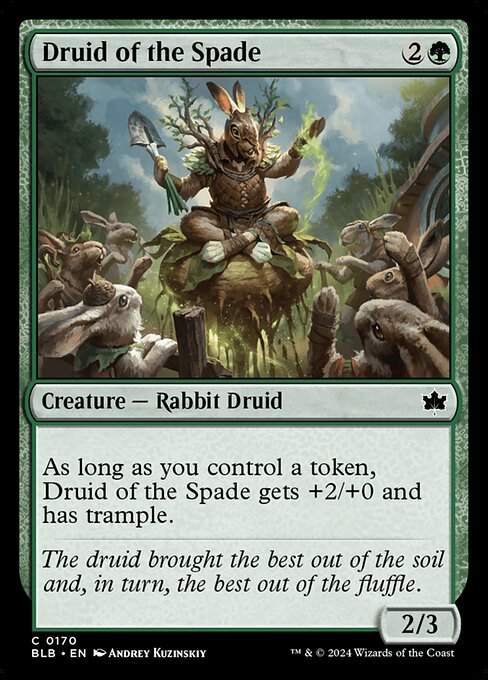 Druid of the Spade - Bloomburrow #170