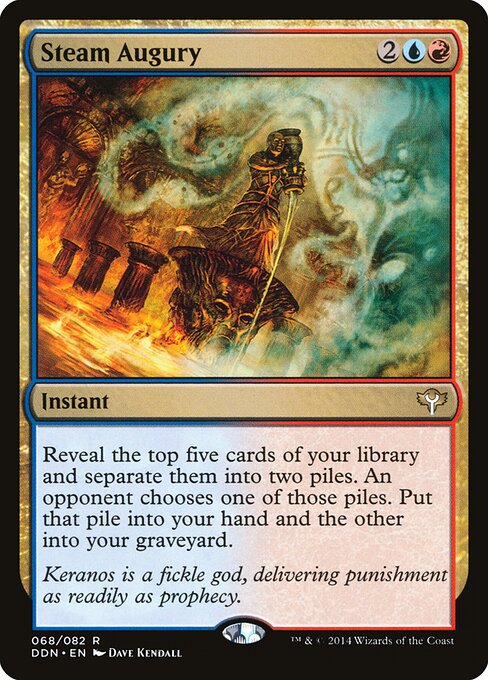 Steam Augury Duel Decks: Speed vs. Cunning Magic: The Gathering card image