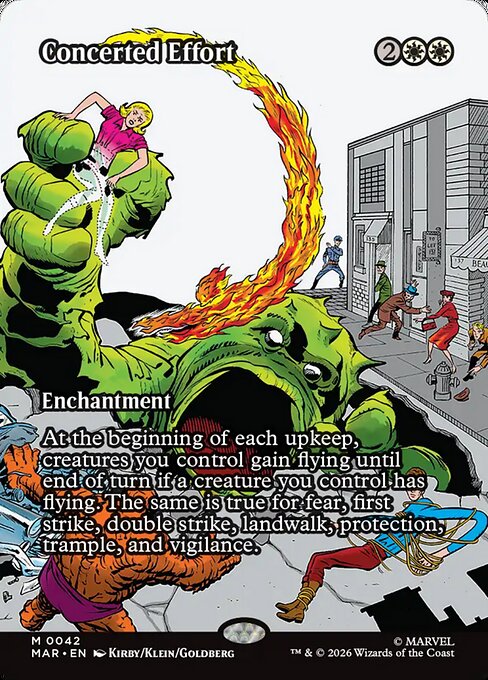 Concerted Effort - Marvel Universe #42
