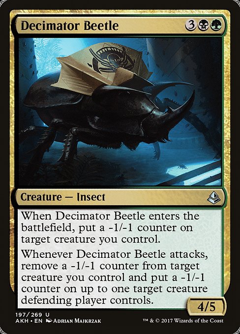 Decimator Beetle - Amonkhet #197