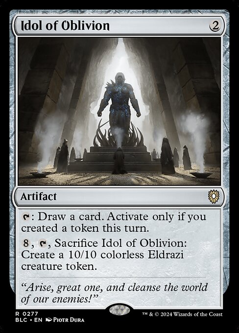 Idol of Oblivion - Bloomburrow Commander #277