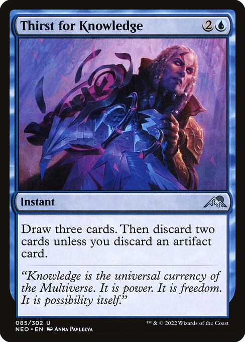 Thirst for Knowledge - Kamigawa: Neon Dynasty #85