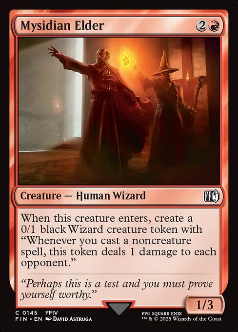 Mysidian Elder Final Fantasy Magic: The Gathering card image