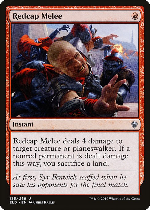 Redcap Melee - Throne of Eldraine #135