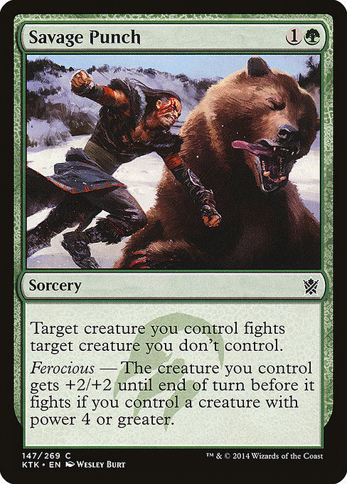 Savage Punch - Khans of Tarkir #147