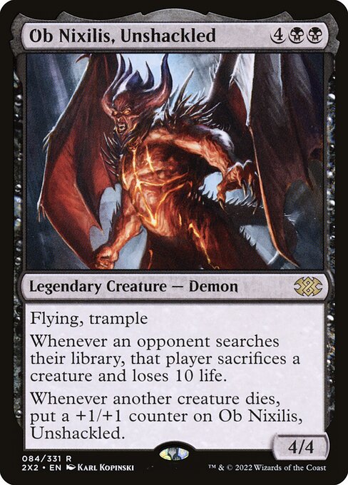 Ob Nixilis, Unshackled - Double Masters 2022 #84