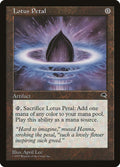 Lotus Petal Tempest Magic: The Gathering card image
