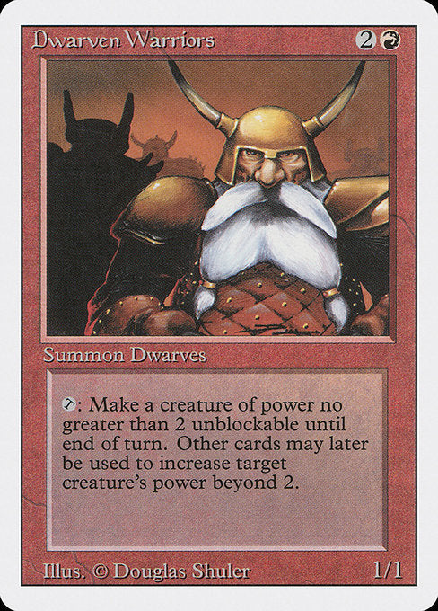 Dwarven Warriors - Revised Edition #144