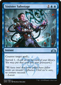 Sinister Sabotage - Guilds of Ravnica #54 Magic: The Gathering card image
