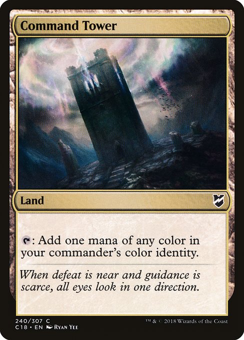 Command Tower - Commander 2018 #240