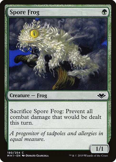 Spore Frog Modern Horizons Magic: The Gathering card image