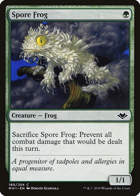 Spore Frog - Modern Horizons #180 Magic: The Gathering card image
