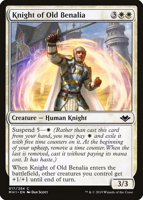 Knight of Old Benalia - Modern Horizons #17