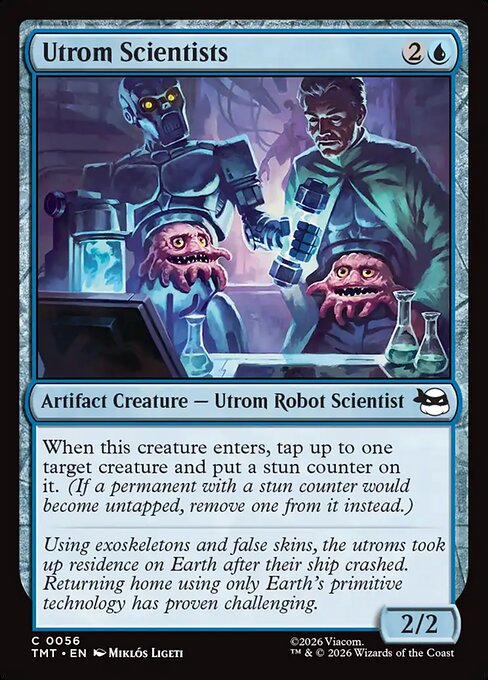 Utrom Scientists - Teenage Mutant Ninja Turtles #56