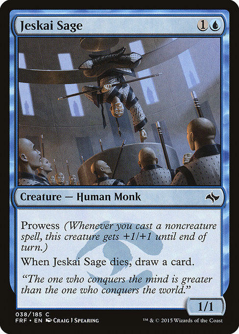Jeskai Sage - Fate Reforged #38