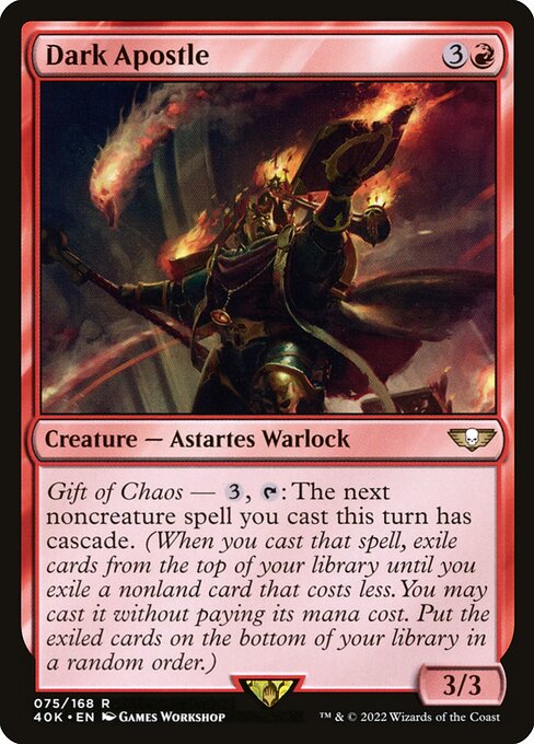 Dark Apostle - Warhammer 40,000 #75