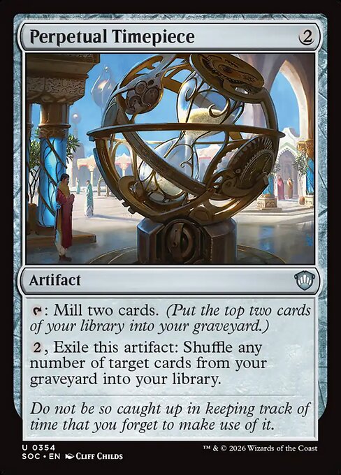 Perpetual Timepiece - Secrets of Strixhaven Commander #354