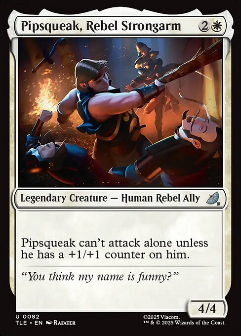 Pipsqueak, Rebel Strongarm - Avatar: The Last Airbender Eternal #82