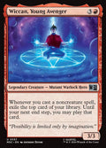 Wiccan, Young Avenger Marvel Super Heroes Commander Magic: The Gathering card image