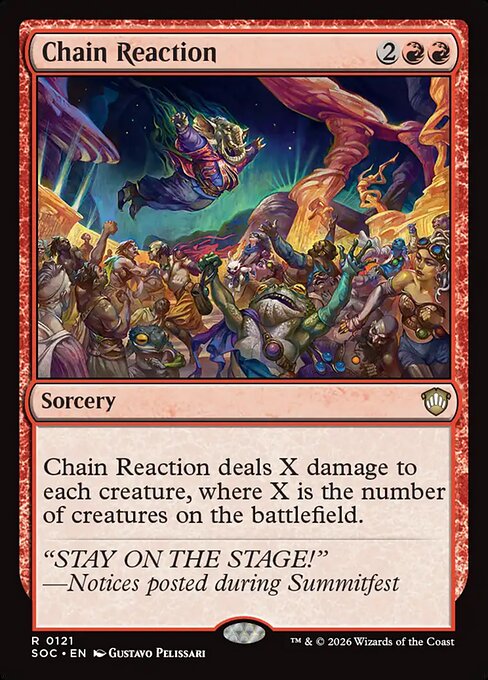 Chain Reaction - Secrets of Strixhaven Commander #121