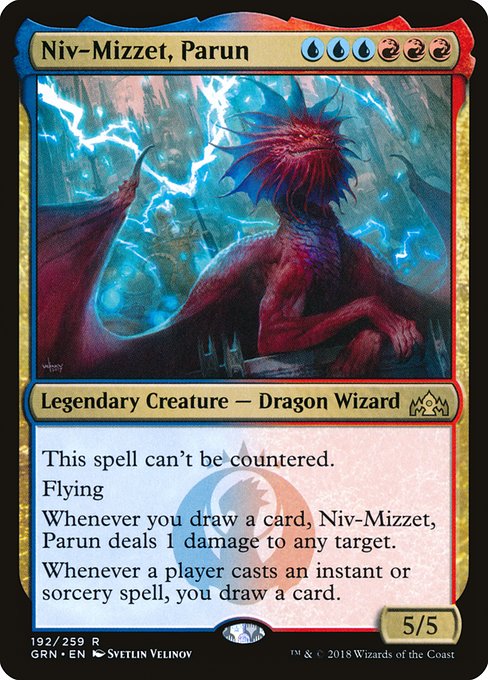 Niv-Mizzet, Parun - Guilds of Ravnica #192