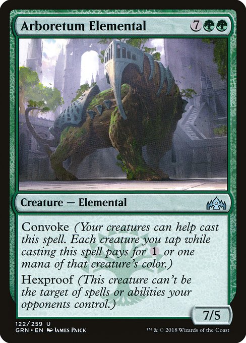 Arboretum Elemental - Guilds of Ravnica #122