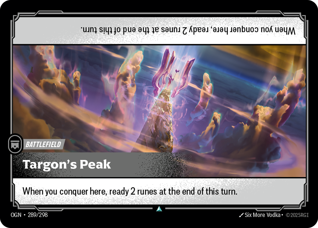Targon's Peak Riftbound card image